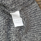 Izod Men's Textured Color Block Sweater IZFGB77R Black Colorblock XXL