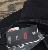 Levi's Denim Bustier Midi Dress 94417393 Ladies Night Black S
