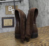 Style & Co. Verrlee Faux Leather Knee-High Riding Boots Mocha Smooth Brown 8.5M