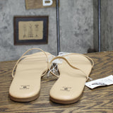 Shade & Shore Womens Indi Slide Sandals 89255338 Tan Brown 11M