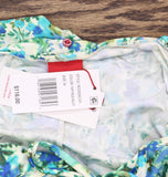 Red Carter Out of Sight Knit Cover Up Dress Papyrus Multi Blue Green M