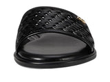 Michael Michael Kors Womens Saylor Perforated Slide Sandals Black 6.5M