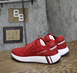 Tommy Hilfiger Womens Arosa Slip On Sneakers TWAROSA Red 5.5M