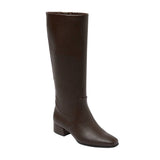 Universal Thread Knee High Boots Faux Leather with Memory Foam Insole Brown 8M