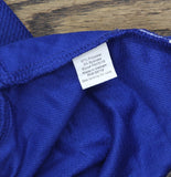 24Seven Petite Long Sleeve Button Closure Crop Jacket Blue / White 10P