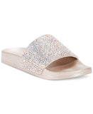 I.n.c. International Concepts Women's Peymin Pool Slides Champagne Brown 8M