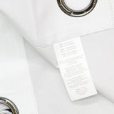 Eclipse Andes Grommet Blackout Single Curtain Panel White 50x84