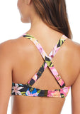 Bleu Rod Beattie Soft Cups and Convertible Straps Sweet Escape Multi Black 38DD