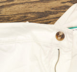 Style & Co. Womens Petite Chino Ankle Pants White 16P