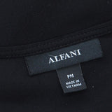 Alfani Large Sequin Woven Round Neck Blouse 1678ff96fbbc01 Black / Purple PM