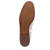 Sam Edelman Womens Loraine Almond Toe Loafers E8519LU Bright White 9M