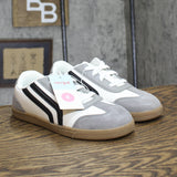 Cat & Jack Kids Boys Boston Retro Court Sneakers 90322886 White Multi 4