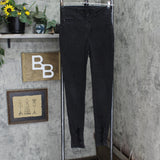 Kancun Womens Distressed Stretch Jeggings Jeans 166a8a70dad7e3 Black 27
