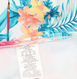 Swim Solutions Bow Front Swimdress One Piece 807158 Tropic Twist White Multi 16