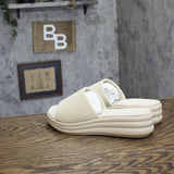 Clarks Drift Twist Wedge Slide Sandals 26181604 Cream Off White 7.5W