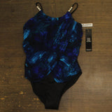 Magicsuit Womens Lisa One-Piece Swimsuit 6017955 Hazy Daze 12