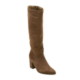 Universal Thread Womens Faux Suede Junie Tall Boots 90975015 Taupe Brown 8.5M