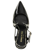 Kenneth Cole New York Womens ROMI Sling Pump Stiletto Heel KL22ROA01 Black 10M
