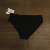 DKNY Womens Classic Mid Rise Bikini Bottoms Swim DIMBS350 Black 2XL