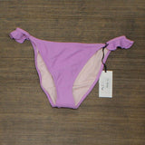 Shade & Shore Women's Ribbed Side Ruffle Cheeky Bikini Bottom AFP24