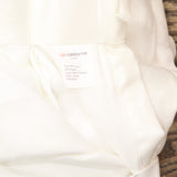 Liz Claiborne Back Tab Light-Filtering Single Curtain Panel Bright White 50x84