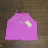 A New Day Womens Apron Tank Top 89947990 Purple L