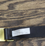 Madewell Leather Organic Hardware Belt Black See Measurements.