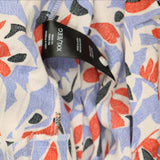 Well Worn Women's Collared Midi Dress with Pockets 1749069 Red Print 2XL