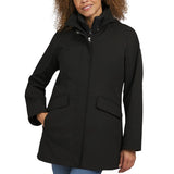 Lands' End Womens 3 in 1 Systems Jacket with Vest 1791640 Black XL