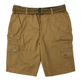 Iron Co. Men's Comfort Flex Waistband Stretch Twill Cargo Short I470753S