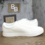 Goodfellow & Co Mens Cade Court Flat Skater Sneakers 94809181 White 13