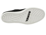 Sorel Out N About Pull-On Wedge Sneakers 2058651 Black / Sea Salt 6M