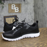 S Sport By Skechers Lace Up Low Top Athletic Sneakers Reiff 3.0 86822057 Black 7