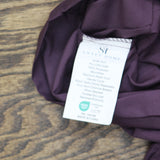 Sweet Home 4-Piece Sheet Set with Pillowcases. Purple Twin XL