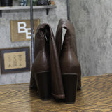 Style & Co. Addyy Tall Knee-High Heeled Boots 10011011000 Chocolate Brown 9.5M
