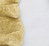 Garland Rug Plush Bathroom Rug Mat Set with Non-Slip Backing Linen Brown 3-Piece