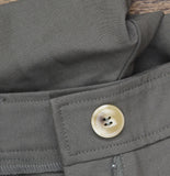 Aqua Womens Folded Button Leg Balloon Pants Trousers IPL80854 Olive Green S