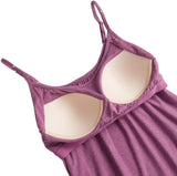 32 Degrees Cool Womens Lightweight Top Cami 1560459 Heather Plum Purple L