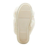 Auden Womens Paris Crossband Slide Slippers 91309154 Cream Off White M (7/8)