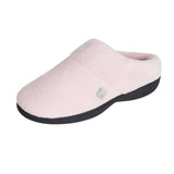 Isotoner Womens Terry Clog Slippers Non Slip 96035 Peony Pink M (7.5-8)