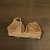 Auden Luxe Stretch Comfort Wire Demi T-Shirt Bra 94266718 Pearl Tan Brown 38DD