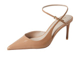 Aldo Womens Kymmberly Strappy Pointed Toe Heels 14028467 Cream Brown 7B