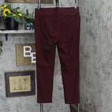 Van Heusen Womens Elastic Waist Stretch Dress Pants 1666ba4e9b5a4a Purple 6