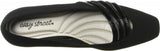 Easy Street Entice Squared Toe Pumps Women's Shoes ENTICE Black Suede 7.5M