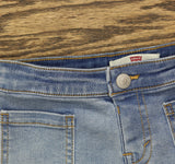 Levi's Baby Girls Jorts Jean Shorts 11M144F Blue 24 Months