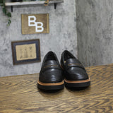 Clarks Westlynn Glow Penny Loafer 26184333 Black Leather 5M