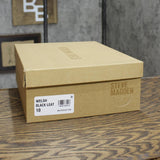 Steve Madden Women's Welsh Heeled Sandal WELS01S1 Black Leather 10M