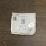 VHC Brands Panel Pair Rod Pocket Ruched Window Curtain Soft White 36x63