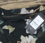 City Chic Trendy Plus Size Button Lined Blouse V-Neck Top Magnolia Green 18W