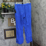 Lauren Ralph Lauren Womens Top & Pants Cover-Up Swim Woven Blue Saturn S